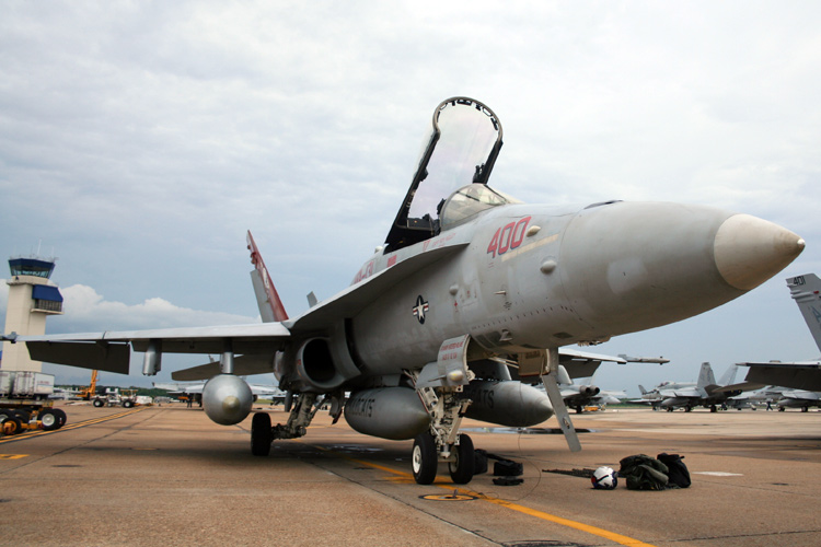 Naval aviators from VFA-131 "Wildcats" return home to NAS Oceana from a 5 month deployment overseas aboard USS Dwight D. Eisenhower (CVN 69).  � Mike Lynaugh