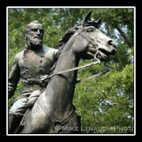  The bronze equestrian statue of General Stonewall Jackson in Charlottesville, Virginia.  It was sculpted by Charles Keck at the request of the National Sculpture Society.  The statue was dedicated on October 19, 1921.  � Mike Lynaugh Photography