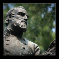  The bronze equestrian statue of General Stonewall Jackson in Charlottesville, Virginia.  It was sculpted by Charles Keck at the request of the National Sculpture Society.  The statue was dedicated on October 19, 1921.  � Mike Lynaugh Photography