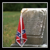 The gravesite of a former Confederate Soldier in the University of Virginia Confederate Cemetery in Charlottesville, VA.  � Mike Lynaugh Photography