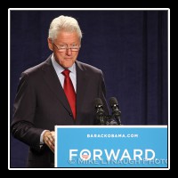 President Clinton & Bruce Springsteen in Parma, OH  � Mike Lynaugh
