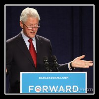 President Clinton & Bruce Springsteen in Parma, OH  � Mike Lynaugh