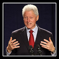 President Clinton & Bruce Springsteen in Parma, OH  � Mike Lynaugh
