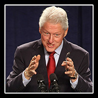 President Clinton & Bruce Springsteen in Parma, OH  � Mike Lynaugh