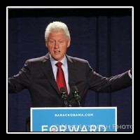 President Clinton & Bruce Springsteen in Parma, OH  � Mike Lynaugh