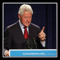 President Clinton & Bruce Springsteen in Parma, OH  � Mike Lynaugh
