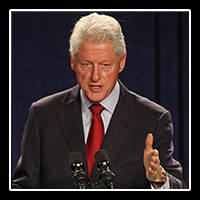 President Clinton & Bruce Springsteen in Parma, OH  � Mike Lynaugh