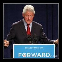 President Clinton & Bruce Springsteen in Parma, OH  � Mike Lynaugh