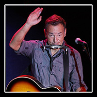 President Clinton & Bruce Springsteen in Parma, OH  � Mike Lynaugh