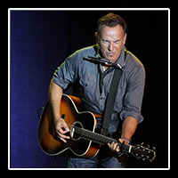 President Clinton & Bruce Springsteen in Parma, OH  � Mike Lynaugh