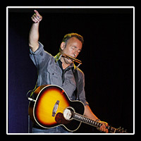 President Clinton & Bruce Springsteen in Parma, OH  � Mike Lynaugh