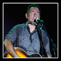 President Clinton & Bruce Springsteen in Parma, OH  � Mike Lynaugh