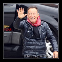 President Clinton & Bruce Springsteen in Parma, OH  � Mike Lynaugh