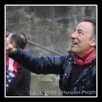 President Clinton & Bruce Springsteen in Parma, OH  � Mike Lynaugh