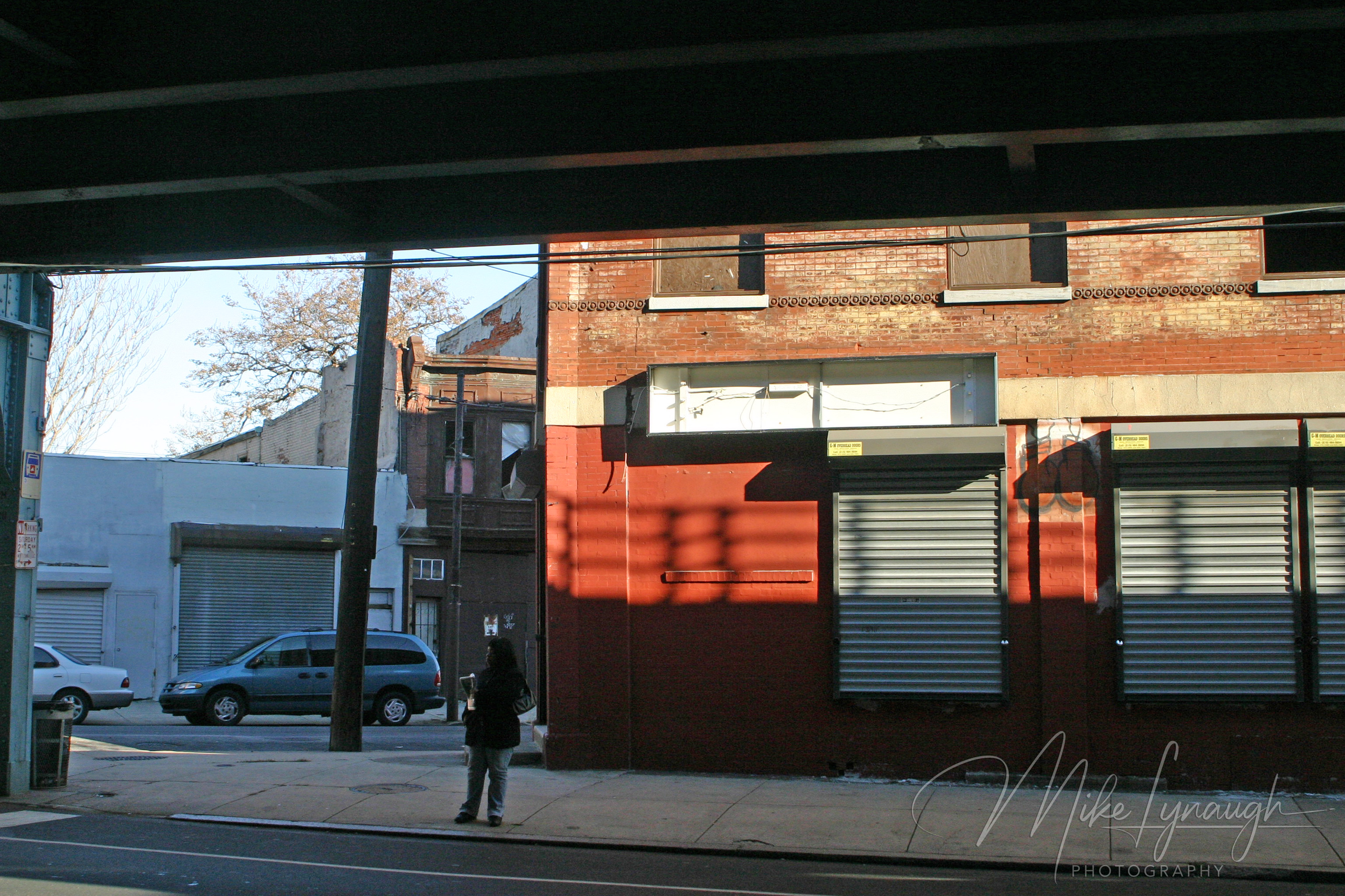 The building that stood in for Mighty Mick's Boxing Gym in the Rocky saga as seen from the pet shop.