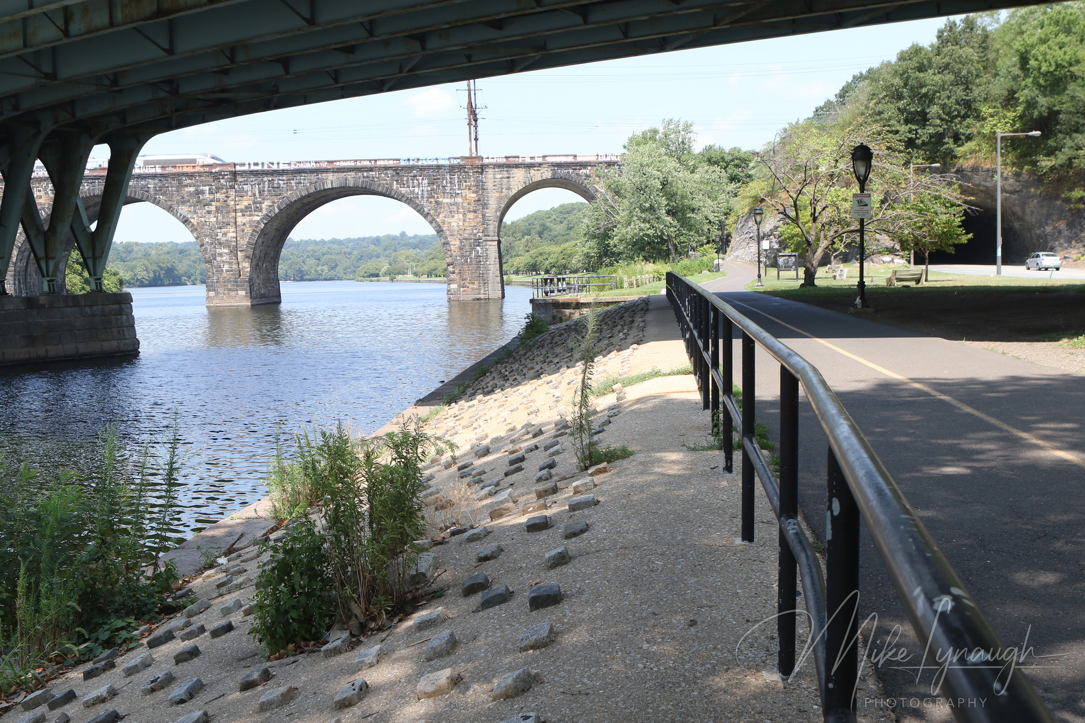 The path along the Schuykill River where Rocky ran during the original 1976 Rocky film. (See my Chasing Rocky gallery).