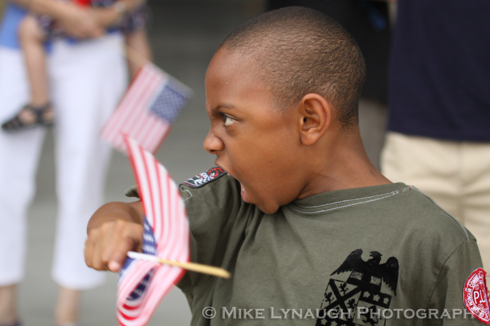 Family members and friends of the Aviators of VFA-83 "Rampagers" await their loved one's return home to Naval Air Station Oceana following a 7 month deployment in the Gulf on the USS Eisenhower on July 27, 2010.  � Mike Lynaugh
