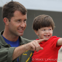 Aviators from VFA-83 "Rampagers" return home to Naval Air Station Oceana following a 6 month deployment in the Gulf on the USS Eisenhower on July 27, 2010.  � Mike Lynaugh