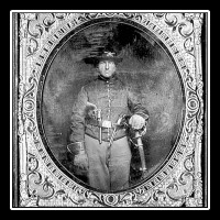 A member of the Federal Calvary