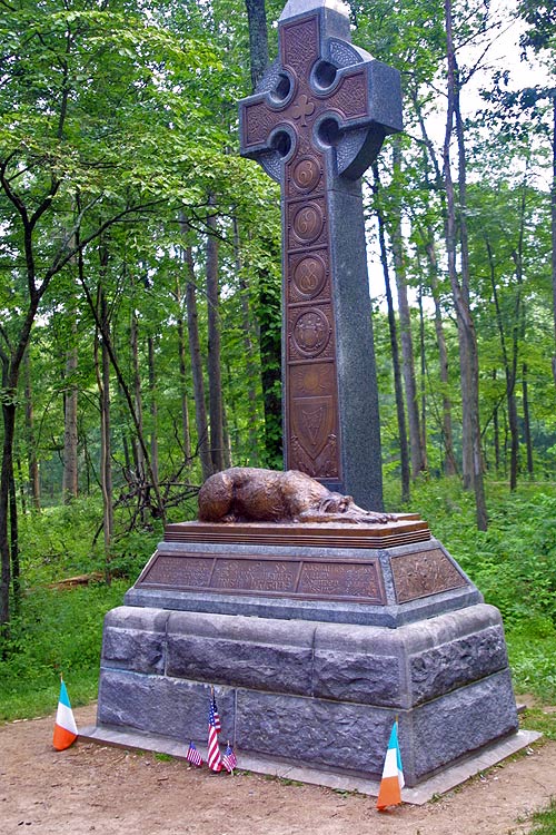 The Irish Brigade Monument   � Mike Lynaugh