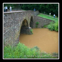 The Stone Bridge crossing over over Bull Run Creek.  During the Second Battle of Manassas the Union Army retreated across this this bridge.  � Mike Lynaugh Photography